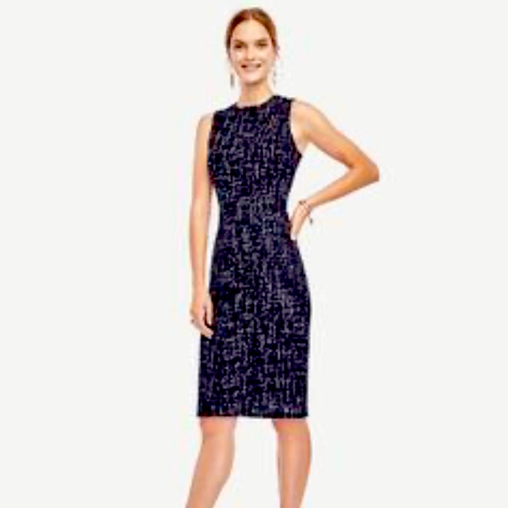 Ann Taylor Tweed Dress